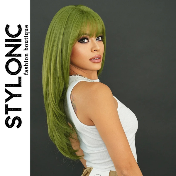 Stylonic Fashion Boutique MW9119-1 Green Wig