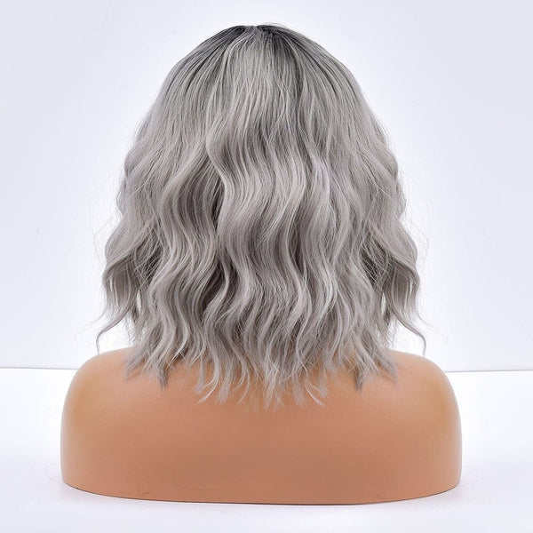 Stylonic Fashion Boutique Synthetic Wig Grey Wig Wigs | Silver Wigs | Grey Wig - Stylonic Fashion Boutique