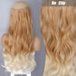 Ombre Blonde Dip Dye Hair Extensions