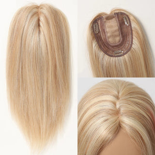 Stylonic Fashion Boutique HFK1001-12-1 / 12inch / Middle Part | CN Hair Topper for Woman