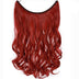Red Halo Hair Extensions