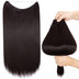 Dark Brown Halo Hair Extensions