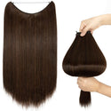 Brown Halo Hair Extensions