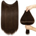 Brown Halo Hair Extensions