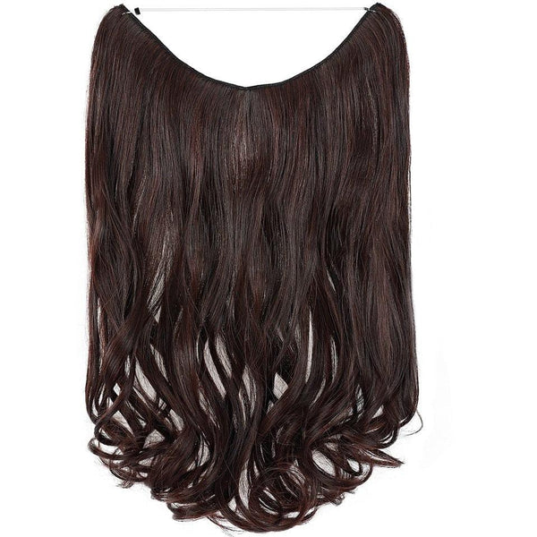 Chestnut Brown Halo Hair Extensions