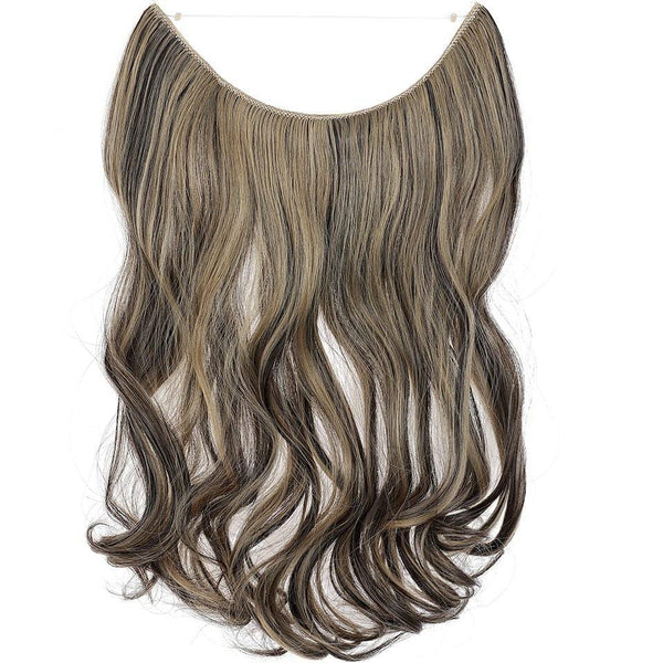 Mixed Brown Halo Hair Extensions