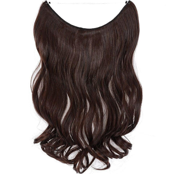 Brown Halo Hair Extensions