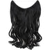 Black Halo Hair Extensions