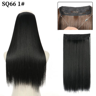 Stylonic Fashion Boutique Hair Extensions SQ66 1 / 16inches Halo Hair Extension Halo Hair Extension - Stylonic Wigs