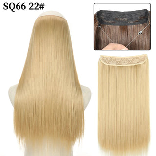 Stylonic Fashion Boutique Hair Extensions SQ66 22 / 16inches Halo Hair Extension Halo Hair Extension - Stylonic Wigs