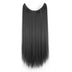 Stylonic Fashion Boutique Hair Extensions Straight 1B / 22INCHES Halo Hair Extension Halo Hair Extension - Stylonic Wigs