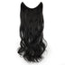 Stylonic Fashion Boutique Hair Extensions 1B / 22INCHES Halo Hair Extension Halo Hair Extension - Stylonic Wigs