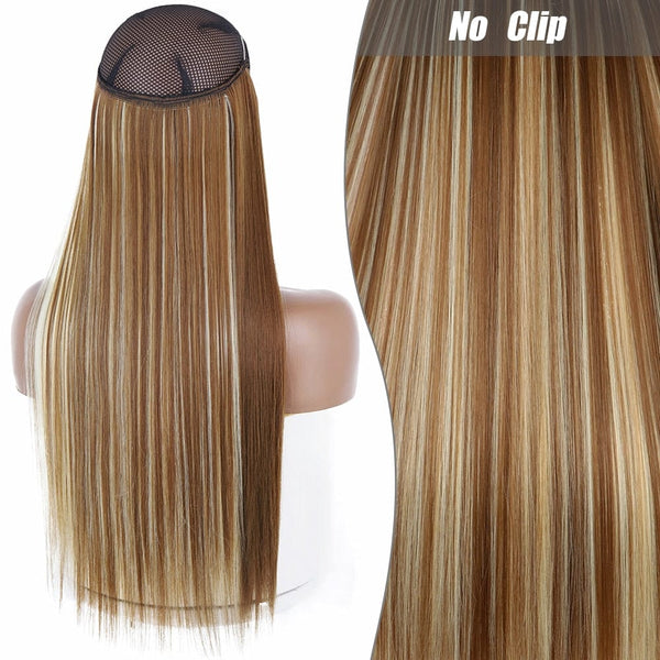 Stylonic Fashion Boutique Hair Extensions 6H613 / 16inch-40cm Halo Hair Extensions - Straight Halo Hair Extensions - Straight | Stylonic Fashion Boutique