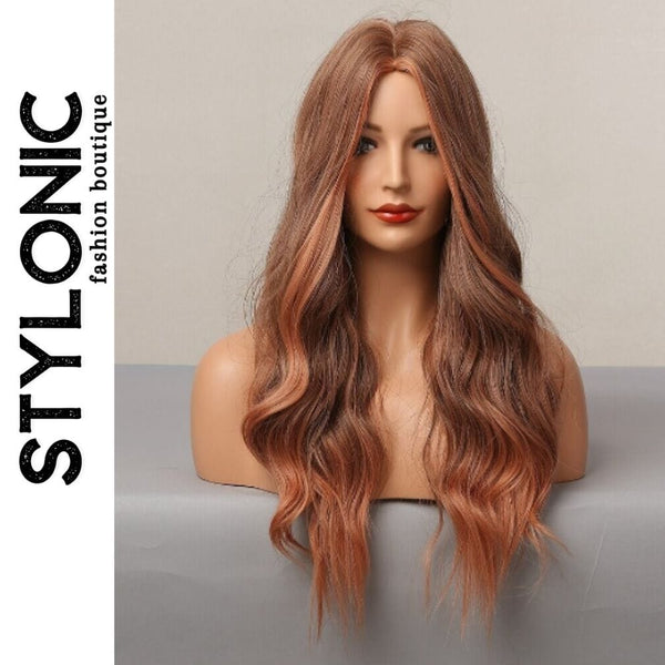 Stylonic Fashion Boutique Synthetic Wig Highlighted Red Wig Wigs - Highlighted Red Wig | Red Wigs |Stylonic Fashion Boutique