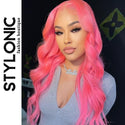 Stylonic Fashion Boutique Human Hair Wigs Human Hair Pink Wig Human Hair Pink Wig - Stylonic Wigs