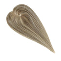 Mixed Blonde Free Part Hair Topper