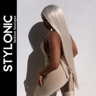 Stylonic Fashion Boutique Human Hair Wigs Icy Blonde Full Lace Human Hair Wig Full Lace Human Hair Wig | Icy Blonde | Stylonic 