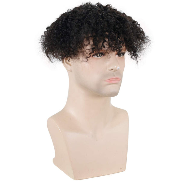 Stylonic Fashion Boutique Toupee Kinky Curly Men's Toupee Kinky Curly Men's Toupee - Stylonic Fashion Boutique
