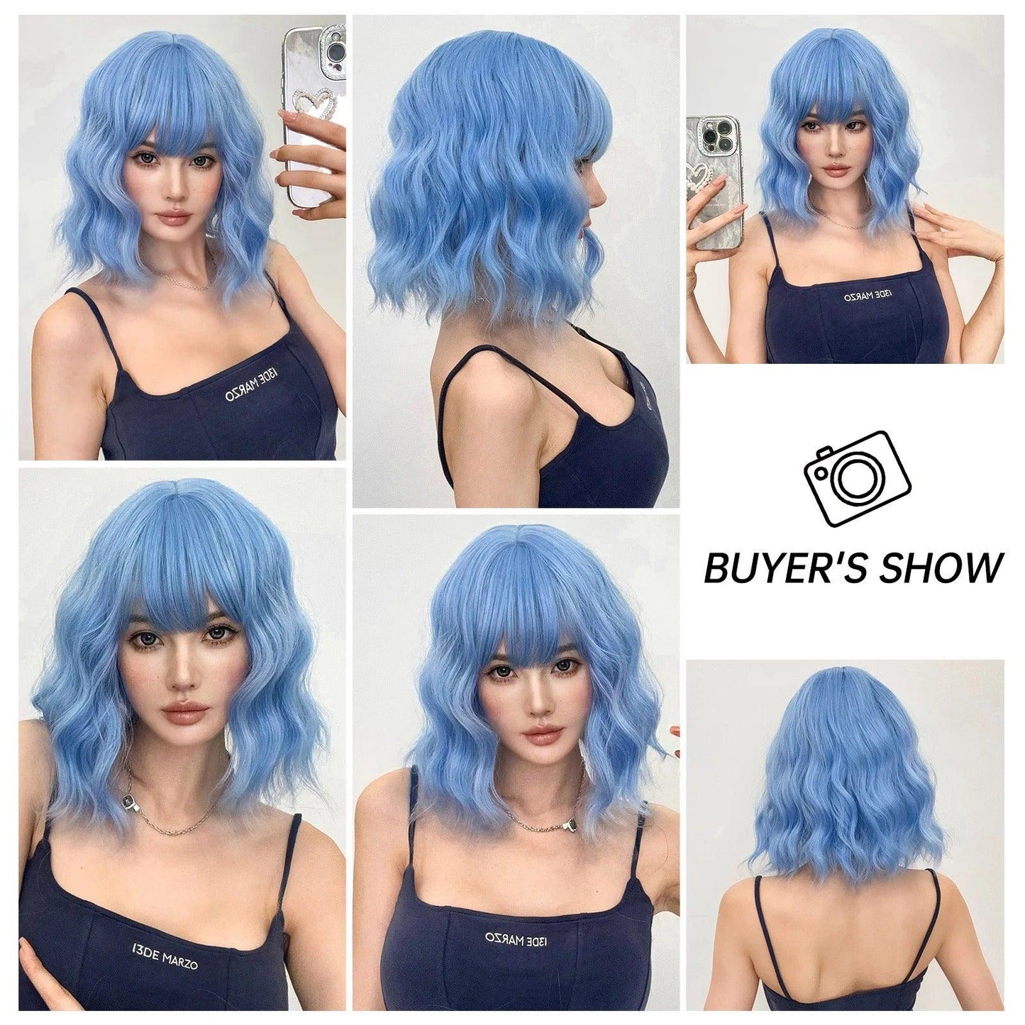 Light Blue Wig UK