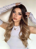 Stylonic Fashion Boutique Synthetic Wig Light Brown Ombre Wig Light Brown Ombre Wig - Stylonic Fashion Boutique