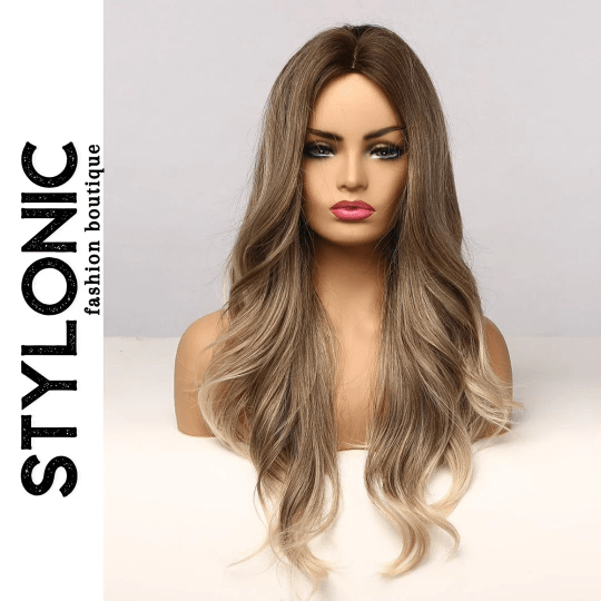 Stylonic Fashion Boutique Synthetic Wig Light Brown Wig Light Brown Wig - Stylonic Fashion Boutique