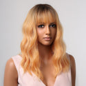 Stylonic Fashion Boutique Synthetic Wig Light Orange Wig Wigs - Light Orange Wig | Red Wigs | Stylonic Fashion Boutique
