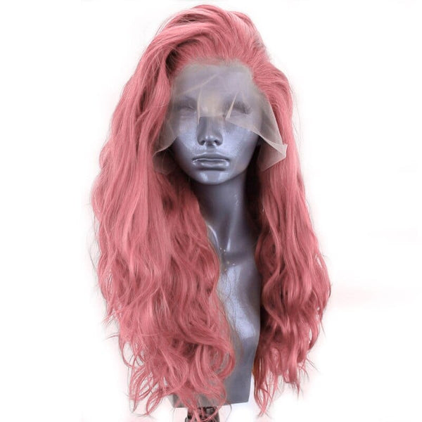 Stylonic Fashion Boutique Lace Front Synthetic Wig Light Pink Lace Front Wig Light Pink Lace Front Wig - Stylonic Wigs
