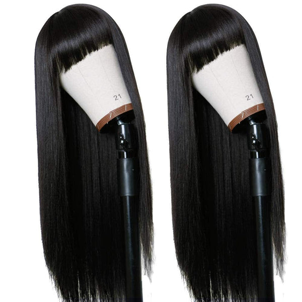 Stylonic Fashion Boutique Synthetic Wig Long Black Wig Wigs - Long Black Wig | Stylonic Fashion Boutique