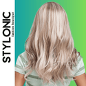 Stylonic Fashion Boutique Lace Front Synthetic Wig Long Blonde Highlight Wave Lace Front Wig Wigs - Long Blonde Highlight Wave Lace Front Wig - Stylonic