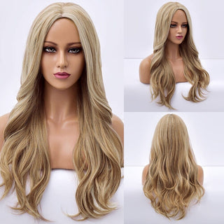 Stylonic Fashion Boutique Synthetic Wig Long Blonde Wavy Hair Wig Long Blonde Wavy Hair Wig - Stylonic Wigs