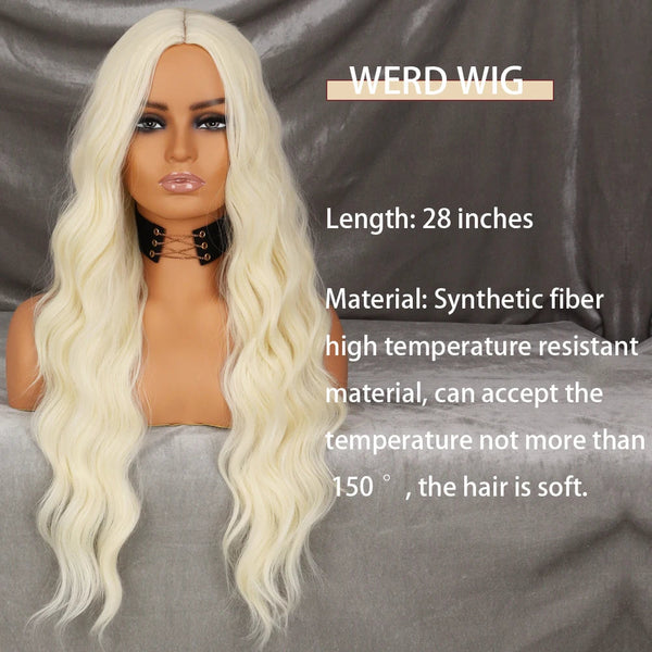 Stylonic Fashion Boutique Synthetic Wig Long Blonde Wig Long Blonde Wig - Stylonic Premium Wigs