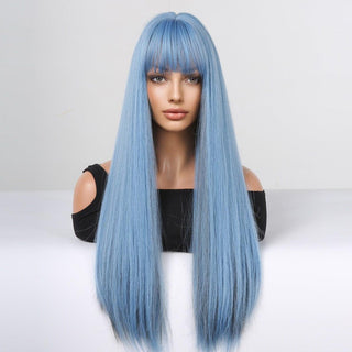 Blue Wig