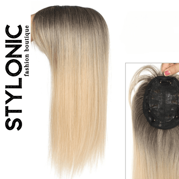 Stylonic Fashion Boutique Long Straight Hair Topper Synthetic Hair Long Straight Hair Topper Synthetic Hair - Stylonic Wigs