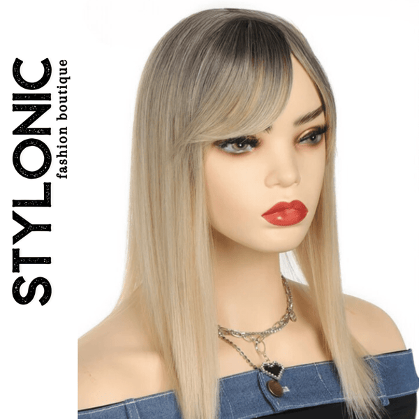 Stylonic Fashion Boutique Long Straight Hair Topper Synthetic Hair Long Straight Hair Topper Synthetic Hair - Stylonic Wigs