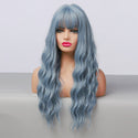 Stylonic Fashion Boutique Synthetic Wig lc194-1 Long Wavy Blue Wig Long Wavy Blue Wig - Stylonic Fashion Boutique