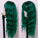 Long Green Wig