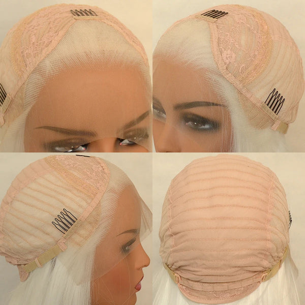 Stylonic Fashion Boutique Long White Wig