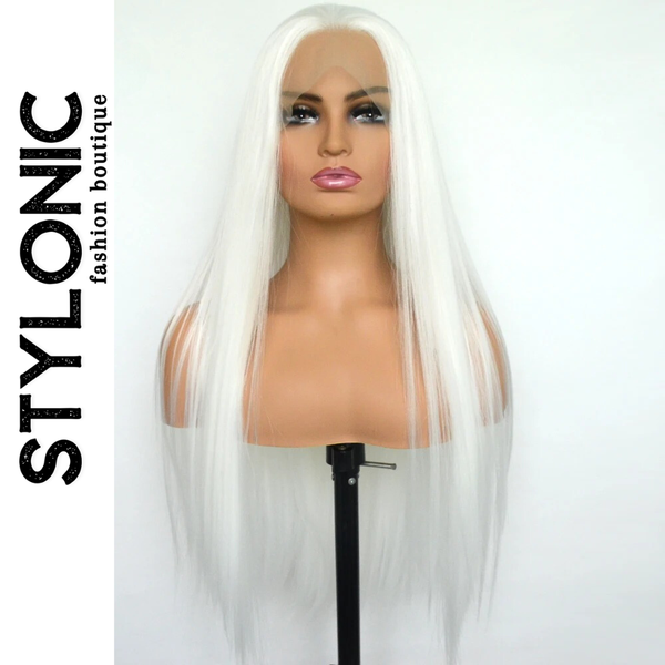 Stylonic Fashion Boutique Long White Wig Long White Wig - Stylonic Premium Wigs