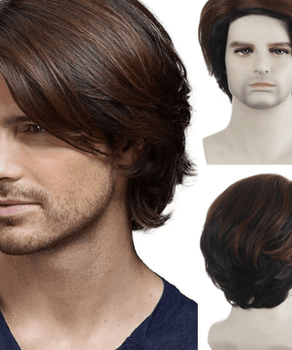 Realistic Mens Wigs