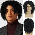 Stylonic Fashion Boutique Synthetic Wig Black / 10inches Men's Twist Hair Dreadlocks Wig Men's Wigs | Men's Twist Hair Dreadlocks Wig - Stylonic