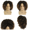 Stylonic Fashion Boutique Synthetic Wig Men's Twist Hair Dreadlocks Wig Men's Wigs | Men's Twist Hair Dreadlocks Wig - Stylonic