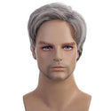 Stylonic Fashion Boutique Synthetic Wig Mens Grey Wig Wigs | Silver Wigs | Men's Wigs | Mens Grey Wig - Stylonic