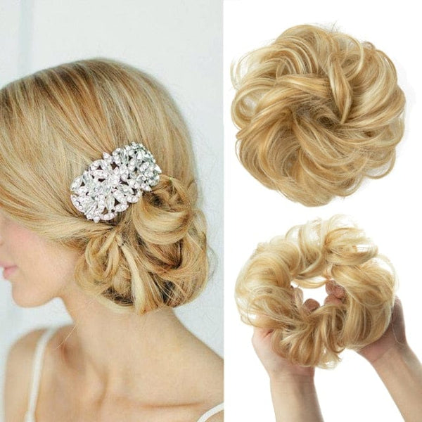 Stylonic Fashion Boutique Hair Extensions 27H613 Messy Hair Bun Messy Hair Bun - Stylonic Fashion Boutique