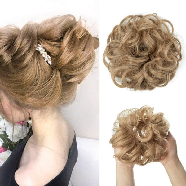 Stylonic Fashion Boutique Hair Extensions 18-22 Messy Hair Bun Messy Hair Bun - Stylonic Fashion Boutique