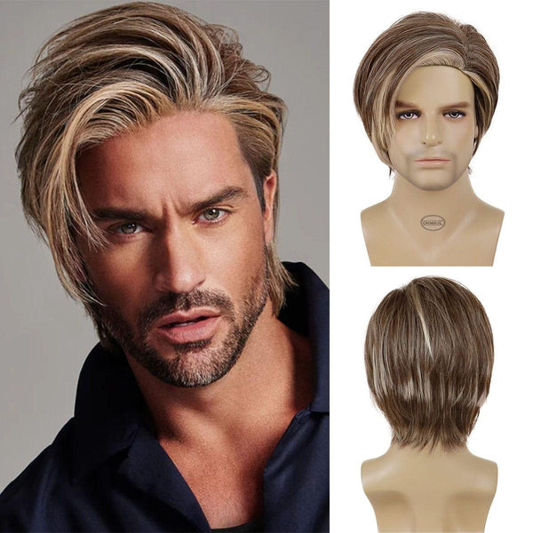 Mens Blonde Wig
