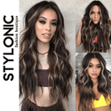 Stylonic Fashion Boutique Synthetic Wig Mixed Brown Hair Mixed Brown Hair - Stylonic Fashion Boutique