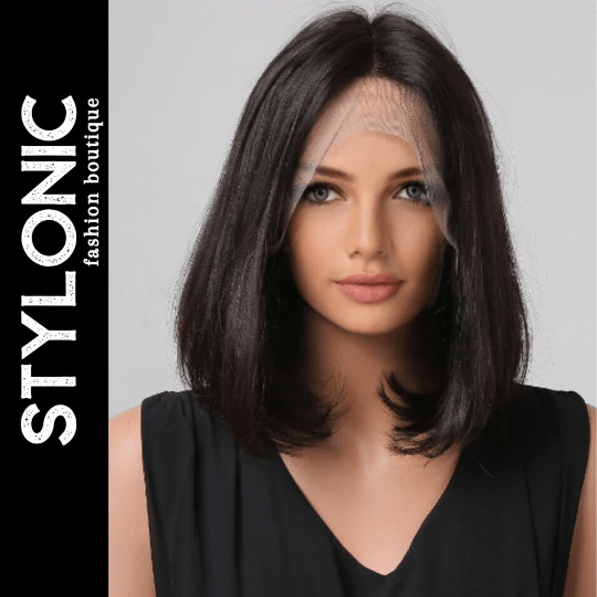 Stylonic Fashion Boutique Human Hair Wig Natural Human Hair Brown Wig Natural Human Hair Brown Wig - Stylonic Fashion Boutique
