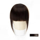 Natural Black Clip On Bangs