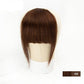 Light Brown Clip On Bangs