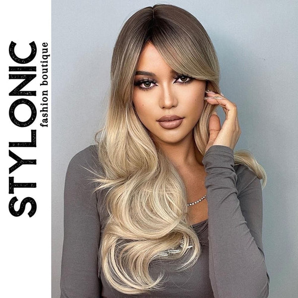 Stylonic Fashion Boutique Synthetic Wig Ombre Blonde Wig Ombre Blonde Wig - Stylonic Wigs